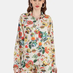 Sukshat Women Floral Printed Shorts-picture-3