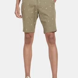 t-base Men Conversational Printed Cotton Stretch Chino Shorts-picture-12