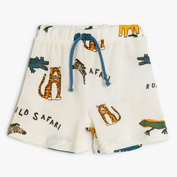 Koton Boys Printed Pure Cotton Mid Rise Shorts-image-80