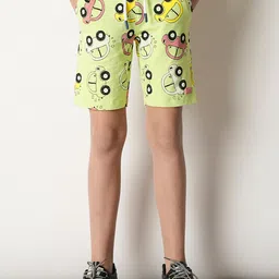 Jack & Jones Junior Boys Mid-Rise Conversational Printed Pure Cotton Shorts-picture-14