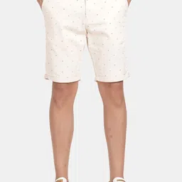 t-base Men Conversational Printed Cotton Stretch Chino Shorts-picture-17