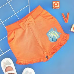 Pantaloons Baby Girls Printed Pure Cotton Shorts-image-97