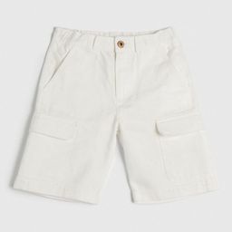 Koton Boys Mid Rise Pure Cotton Cargo Shorts-41