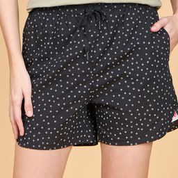 Enamor Women Graphic Printed Cotton Lounge Shorts-image-76