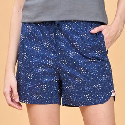 Enamor E7A1 Hangout Women Printed Cotton Lounge Shorts-picture-5