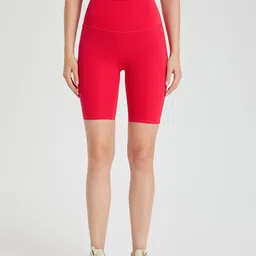 JC Collection Women Slim Fit High-Rise Rapid Dry Sports Shorts-18