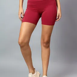 Fitkin Women High-Rise Training or Gym Shorts-image-41