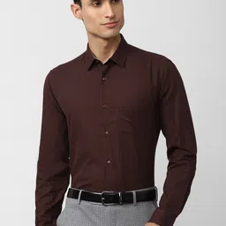 Peter England Men Micro Checked Formal Shirt-picture-11