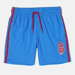 Jockey Boys Super Combed Cotton Rich Graphic Printed Shorts With Drawstring Closure - AB11-29
