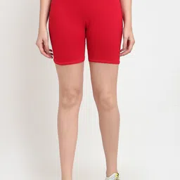 Jinfo Women Red Cycling Sports Shorts-picture-20