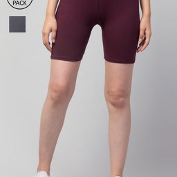 Apraa & Parma Women Slim Fit Cycling Sports Shorts-picture-9