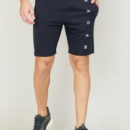 Kappa Men Typography Printed Mid-Rise Sports Shorts-picture-20