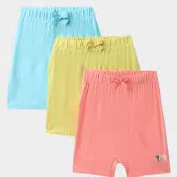 MiArcus Kids Multicolor Regular Shorts Pack of 3-picture-55