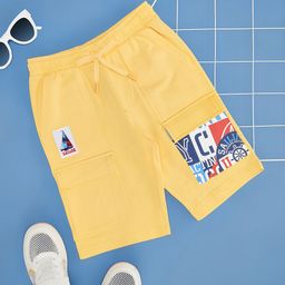 Pantaloons Junior Boys Printed Cotton Shorts-81