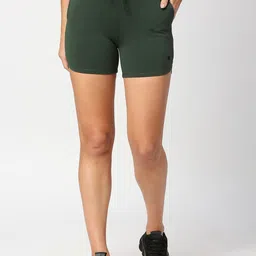 LAASA  SPORTS Women Dri-FIT Slim Fit Running Cotton Sports Shorts-19