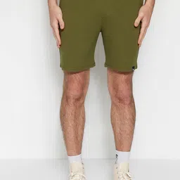 Trendyol Men Mid-Rise Pure Cotton Casual Shorts-picture-39