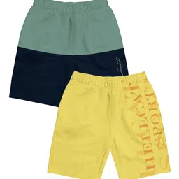 HELLCAT Girls Pack Of 2 Printed Cotton Shorts-image-69