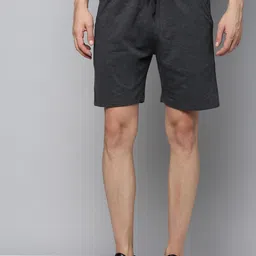 Urban Dog Men Mid-Rise Cotton Sports Shorts-image-11