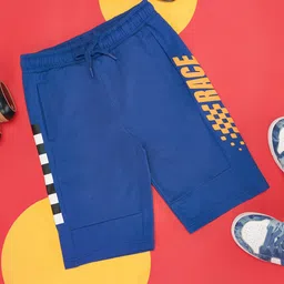 Pantaloons Junior Boys Printed Mid Rise Pure Cotton Shorts-51