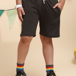 Monte Carlo Boys Typography Printed Mid-Rise Shorts-image-99