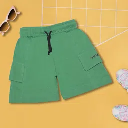 Dollar Champion Kidswear Pack Of 3 Boys Mid-Rise Regular Fit Cotton Shorts-35