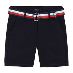 Tommy Hilfiger Boys Belted Mid-Rise Shorts-19