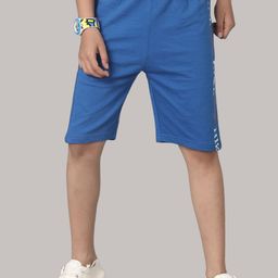 UNDER FOURTEEN ONLY Boys Cotton Mid-Rise Shorts-image-11