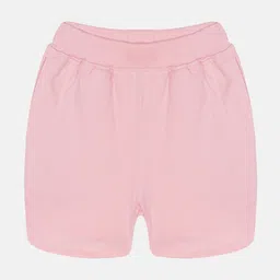 KiddoPanti Girls Mid-Rise Pure Cotton Sports Shorts-image-89