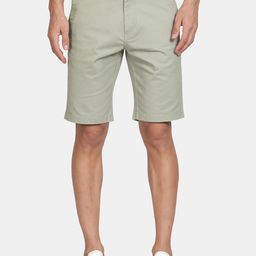 t-base Men Mid-Rise Cotton Chino Shorts-image-76