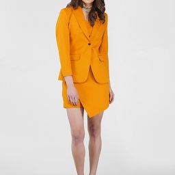KOVET Women Mustard Solid Wrap Shorts-image-15