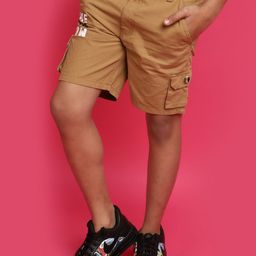 V-Mart Boys Mid-Rise Cotton Cargo Shorts-image-44