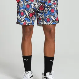 Puma In Your Cards Men Printed Basketball Sports Shorts-image-16