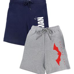 DC by Wear Your Mind Boys Pack Of 2 Batman Shorts-20