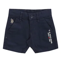 U.S. Polo Assn. Kids Boys Mid-Rise Pure Cotton Shorts-image-52