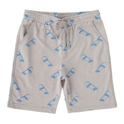 Alan Jones Boys Conversational Printed Mid-Rise Knee Length Regular Shorts-13