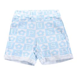 U.S. Polo Assn. Kids Girls Geometric Printed Shorts-image-35