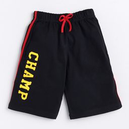 Toonyport Boys Black Outdoor Shorts-image-5