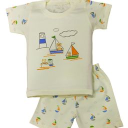 BAESD Unisex Kids Printed T-shirt with Shorts-9