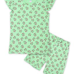 BAESD Girls Printed Pure Cotton T-shirt with Shorts-image-87
