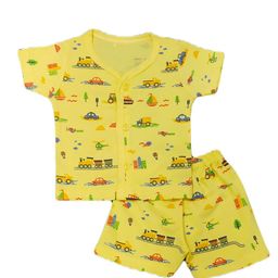 BAESD Infants Printed Pure Cotton Shirt with Shorts-11