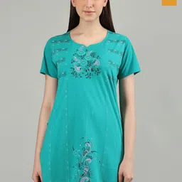 Duchess Women Pack Of 2 Printed Lounge Tshirts-picture-20