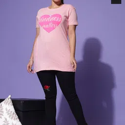 9shines Label Pack of 2 Printed Cotton Lounge Tshirts-image-76