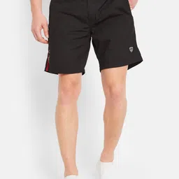 Octave Men Mid-Rise Regular Fit Cotton Sports Shorts-image-96