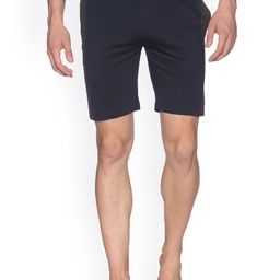 Dollar Men Navy Blue Mid-Rise Casual Shorts-image-49