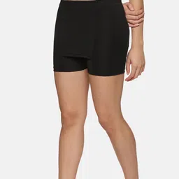NOT YET by us Women Pack Of 2 Front Double Layer Stretchable shorts image 3