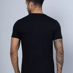 Cantabil Men Typography Printed Regular Fit T-shirt image 3