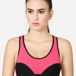 VStar Full Coverage Lightly Padded Training or Gym Workout Bra With All Day Comfort-33
