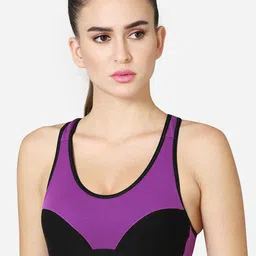 VStar Full Coverage Lightly Padded Training or Gym Workout Bra With All Day Comfort-48