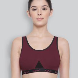 LYRA Non Padded Full Coverage Cotton Workout Bra with Sweat Absorbent & All Day Comfort-picture-29