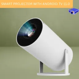 Clairbell Mini HD Projector for Home 4KSupport With Built-in App Netflix/Prime/YouTubeB108 (4500 lm / 1 Speaker / Wireless / Remote Controller) Portable Projector-11